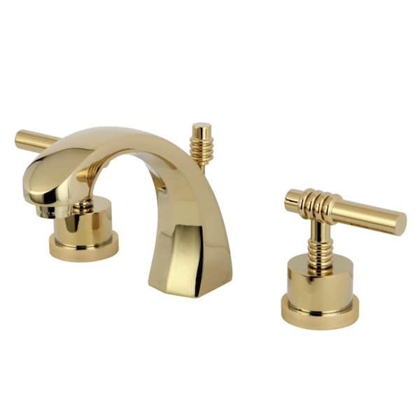 KS4982ML 8" Widespread Bathroom Faucet, Polished Brass
